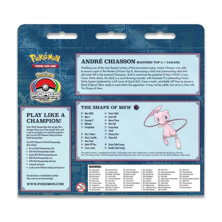 Pokmon Trading Card Games World Championship Andre Chiasson Deck - Walmart.com Pokmon Trading Card Games World Championship Andre Chiasson Deck - Walmart.com