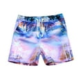 thumbnail image 1 of Toddler Baby Summer Swim Trunks Swimming Stretch Trunks Boy Cartoon Print Shorts Swimwear Spring Beach Bathing Suits 4-5T, 1 of 2