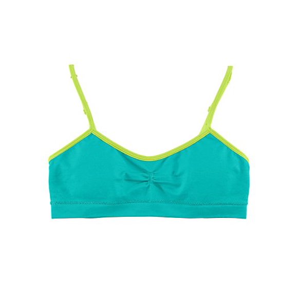 Hanes Girls' Seamless Molded Cup Wirefree Bra 2-Pack