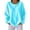 Sky Blue Fall Tops for Women, variant on Yxbdin Comfortable Waffle Fall Clothes for Women Plus Size Long Sleeve Shirts Casual Crew Neck Tshirts Suitable Fashion Clothing Daily Wear