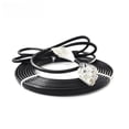 thumbnail image 1 of Cable calefactor eléctrico de 120 V con enchufe de luz, cable para descongelar tuberías de agua, tira para calentar el suelo de 6 pies, 1 of 5