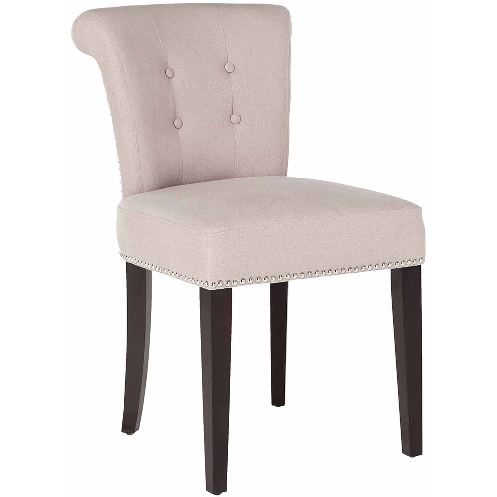 SAFAVIEH Sinclair Contemporary Glam Ring Chair w/ Silver Nail Heads