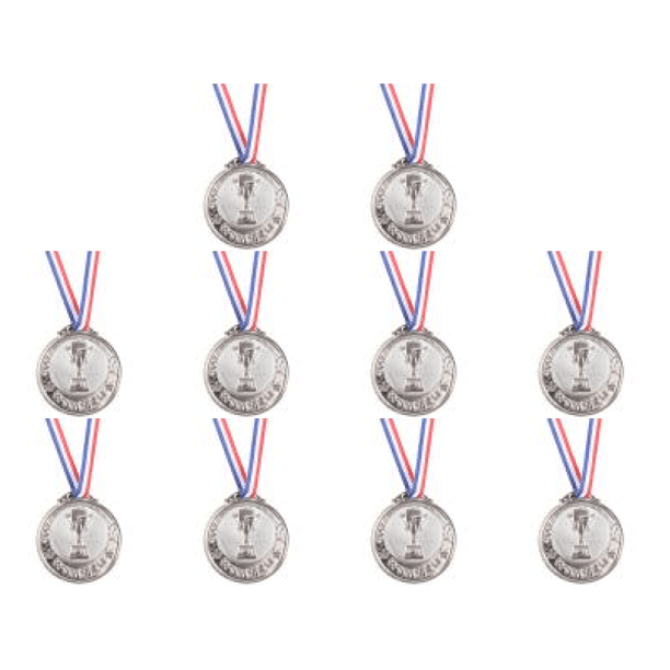 2 55 en Medalla Premio Competición Fútbol Plata Recompensa Al Ganador (Plata)
