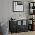 thumbnail image 4 of Vanity Art 42" Single Sink Bathroom Vanity Set with Engineered Marble Top and Free Mirror, 4 of 5