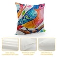 thumbnail image 4 of SHANXI Throw Linen Decorative Square Pillowcase Soft Solid for Sitting Room Sofa Bedroom Car Outdoor Hotel 20x20in, 4 of 5