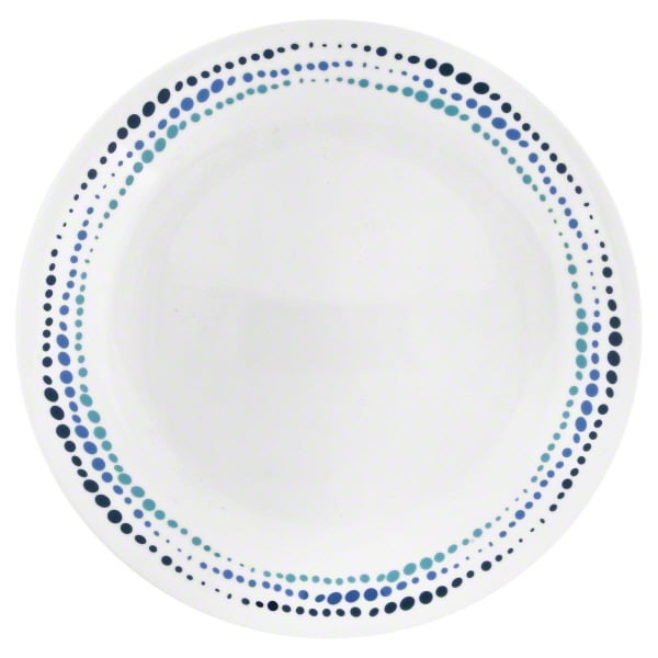 Corelle Livingware Ocean Blues 8.5" Lunch Plate (Set of 4)
