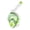 White and green, variant on Professional Snorkeling Diving Mask Adults Dry Top Snorkels Mask AntiFog Goggles Swimming Equipment for Men and Women