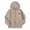 B-Khaki378, variant on JAJAHO Girls Zip Up Hoodie Sweatshirt With Pockets Cherry Print Long Sleeve Jacket For Kids 5-14Y
