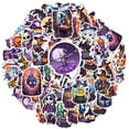 thumbnail image 2 of 35pcs-50pcs Spooky Stickers Halloween Skeleton Stickers Witch Decals Ghost PVC Stickers for Laptops Notebooks Suitcases, 2 of 9