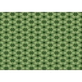 thumbnail image 1 of Ahgly Company Machine Washable Indoor Rectangle Transitional Army Green Area Rugs, 2' x 5', 1 of 7