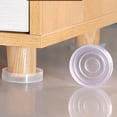 thumbnail image 3 of 4Pcs Chair Leg Caps Feet Protector Pads Furniture Table Covers Socks Plugs Cover Furniture Leveling Feet Home, 3 of 5