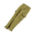 thumbnail image 4 of 1/12 Women Casual Pants Miniature Clothing for 6 inch Figures Doll Model Green, 4 of 7