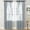 Grey, variant on Sheer Curtains Living Room Rod Pocket Window Curtain Panels Bedroom Semi Sheer Voile Curtains White (55''Wx84''L,2 Panels)