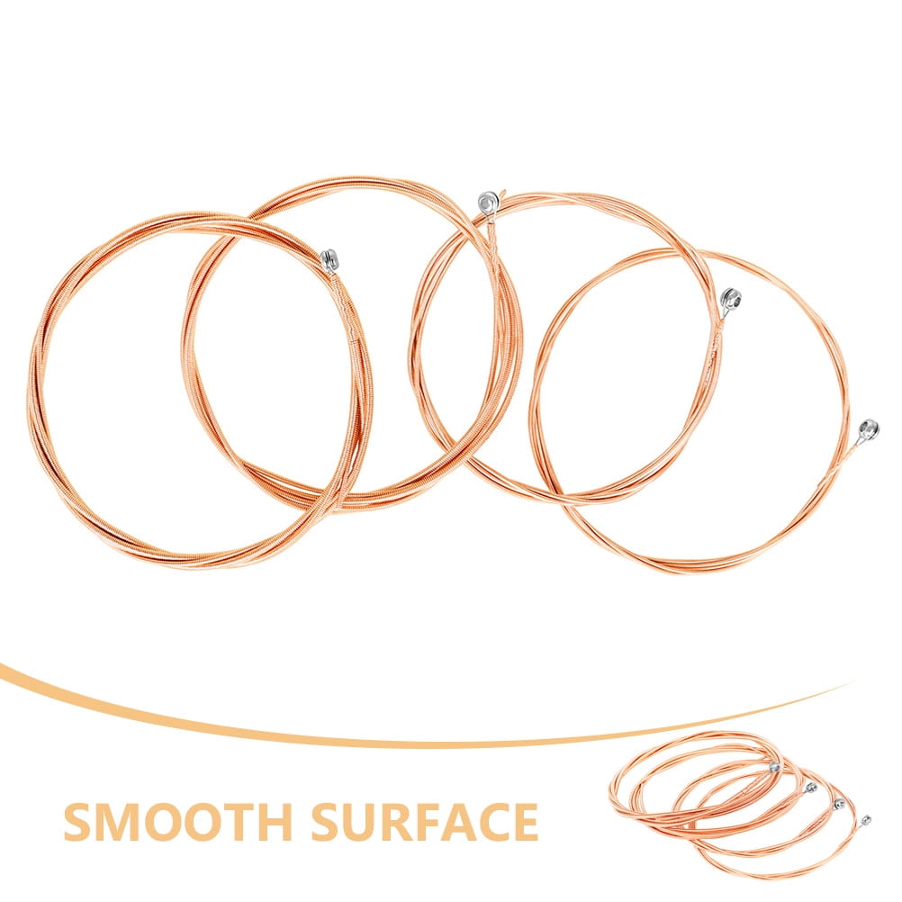 4 Pcs Wooden Bass Strings Bass Replacement Accessory Instrument Parts Bass Accessory Bass Parts