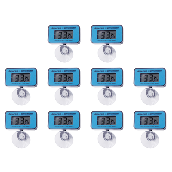 LCD Digital Fish Tank Aquarium Suction Submersible Thermometer Temp Meter