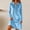 Light Blue, variant on Dresses for Women Qiggri Women's Velvet Shirt Dress Long Sleeve Collared V Neck Half Button Down Loose Fit Soft Warm Casual Tunic Fall Dress XXL