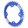 thumbnail image 3 of Lebycle 104mm BCD bicicleta de montaña estrecho ancho de aleación de aluminio 38T estrecho ancho único Chainring38T azul, 3 of 8