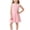 Pink, variant on Cethrio Girls' Summer Nightgowns, Printed Sleeveless Casual Mid-length Girls' Sleepwear Green Size 2-3 T