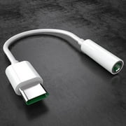 USB Type C to AUX3.5mm Cable - Earphone Adapter Cable Android USB-C UK T4N5