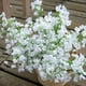 thumbnail image 3 of 24 Tallos Blanco Artificial Gypsophila Silk Flower Bunch Baby's Breath, 3 of 5