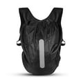 thumbnail image 4 of Large Size Black Polyester Backpack Rain Cover with Reflective Straps - Windproof Elastic Rim, Portable Foldable Design for 16-33L Backpacks - Ideal for Hiking, Camping, Cycling, Fishing & Outdoor, 4 of 7