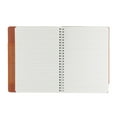 thumbnail image 3 of Fabriano Ecoqua Plus Hidden Spiral-Bound Notebook, 5.8" x 8.3", A5, Lined, Red, 3 of 5
