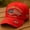 Red, variant on Wuphunn Baseball Cap Hats for Men Stylish Unisex Cap Visor Cap Wide Brim Hat Women's Ponytail Hat Hiking Hat Low Profile Hat Fishing Hat Golf Hat Sun Hats Trucker Hat Green One Size