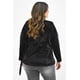 thumbnail image 3 of Blazer envolvente de vinipiel Roman Fashion /Tallas Extras, 2234 (Negro) negro 38, 3 of 7