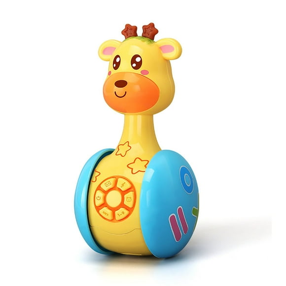 Jindong Deer Toy Sliding Early Infant Puzzle Teaching Toy Tumbler Crawling Education