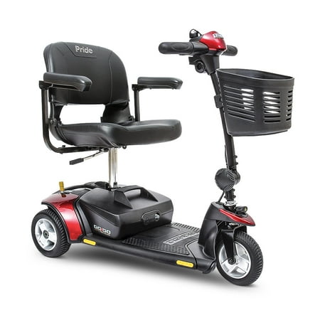 - Pride Go-Go Elite Traveler 3 wheel scooter with 12AH batteries