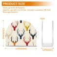 thumbnail image 2 of Ryvnso Acrylic Napkin Holder Table Kitchen Paper Tissue Organization 1 Pack Elk Deer, 2 of 7