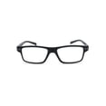 thumbnail image 3 of EYE ZOOM 3 Pack Extra Wide Super Light Plastic Frame Trendy Reading Glasses for Men and Women, Black +1.50, 3 of 5