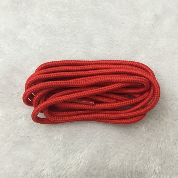 1 par de cordones redondos sólidos, zapatos de poliéster de alta calidad, encaje sólido clásico, cordones redondos, zapatillas, botas, zapatos, YD-1150cm de cuerda Gao Jinjia LED