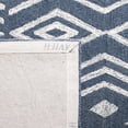 thumbnail image 4 of SAFAVIEH Micro-Loop Orlando Geometric Diamonds Area Rug, Navy/Blue, 2'6" x 4', 4 of 5