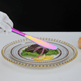 thumbnail image 3 of ReaNea  Rainbow Dinner Knives Set Of 8 Stainless Steel  Dinner Butter Table Knife, 3 of 10