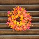 thumbnail image 5 of Corona Decorativa Xihbxyly Especiales Del Día Hojas de Arce artificiales y girasol, 5 of 6