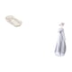 thumbnail image 5 of Elegante Bandeja De Cerámica Para Tocador Con Figura De Niña Nórdica Para Baño, Desayuno, Almacenamiento De Frutas Y Estante Moderno Para Decoración De Escritorio Y Gabinete., 5 of 8