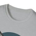 thumbnail image 3 of Gray Wolf Christmas Santa Hat Wolves Wolf Lover Unisex Softstyle T-Shirt, 3 of 4