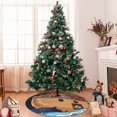 thumbnail image 7 of Sikiie Ocean Scene with Noah's Ark 30-48 inches {designName} Print Christmas Tree Skirt Snowman Xmas Tree Skirt with Edge Christmas Decorations for Holiday Party48", 7 of 7