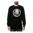 thumbnail image 2 of Crooks & Castles The Voorhees - Sudadera para hombre, color negro, grande Crooks & Castles Camisa de entrenamiento, 2 of 2