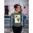 thumbnail image 2 of Orchid Field Notes I. T-Shirt Women -Naomi McCavitt Designs, Female Small, 2 of 4