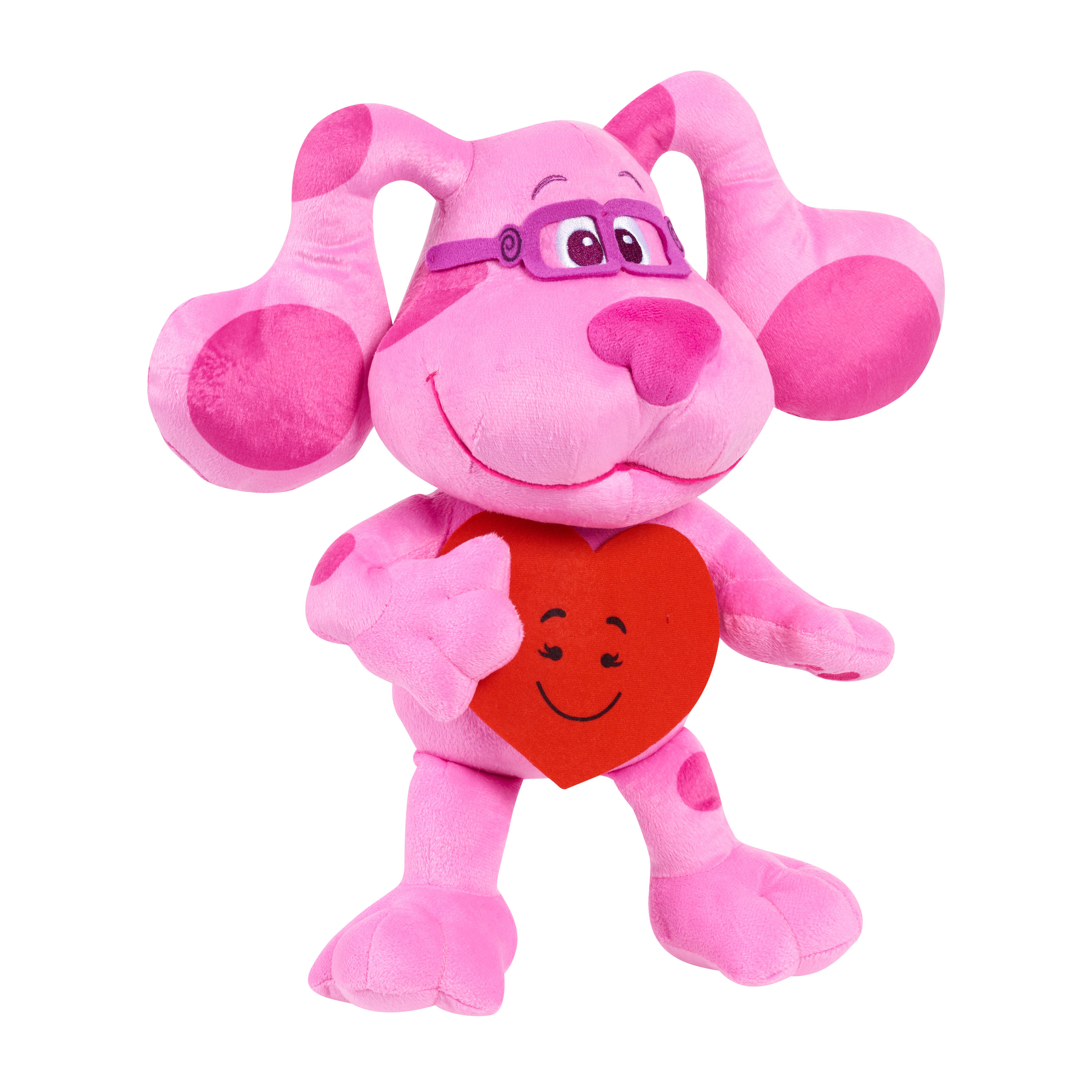 Blue’s Clues & You! Valentines Magenta, 12-inch Large Plush,  Kids Toys for Ages 3 Up, Gifts and Presents - image 3 of 3