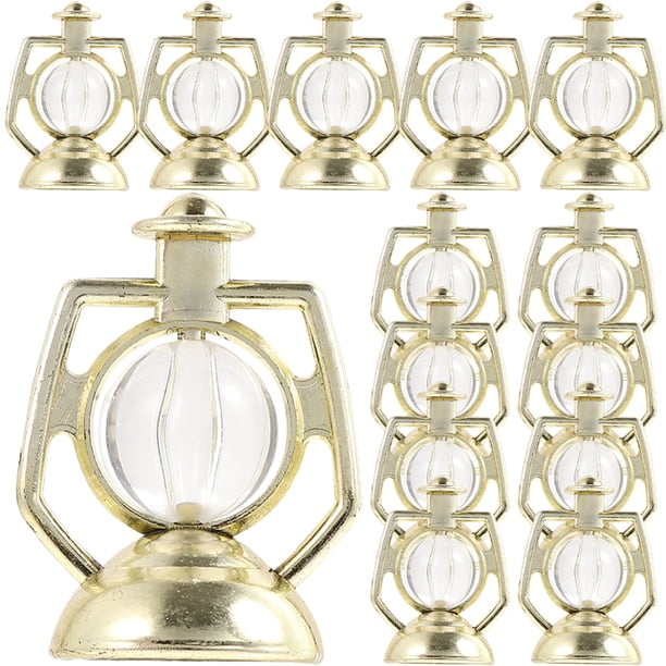 GOOHOCHY 30 piezas Adornos navideños vintage para colgar lámparas de aceite en el árbol de Navidad
