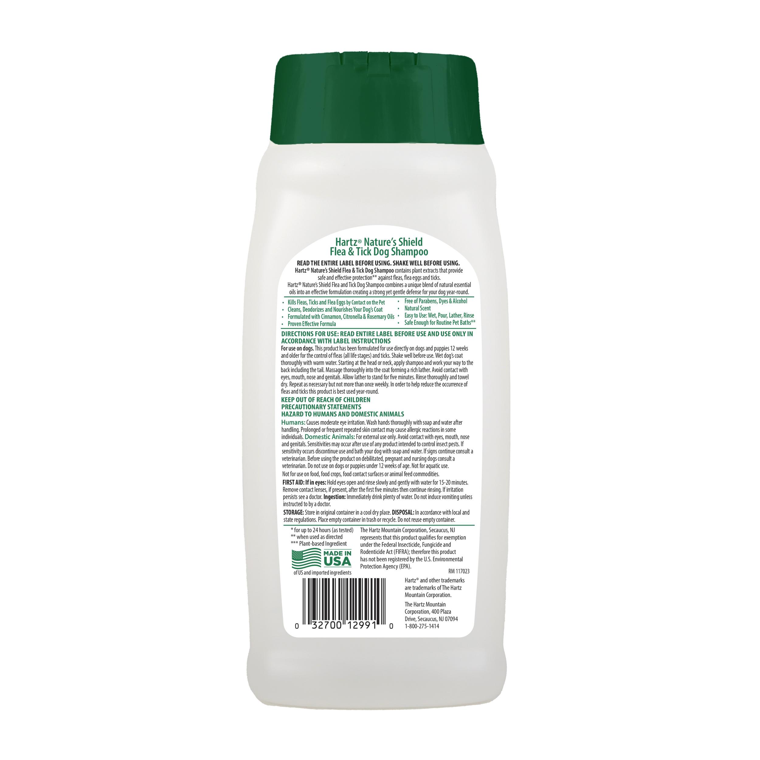 Nature's Shield Natural Flea & Tick Dog Shampoo 14oz photo 2