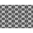 thumbnail image 1 of Ahgly Company Machine Washable Indoor Rectangle Transitional Gray Cloud Gray Area Rugs, 2' x 5', 1 of 7