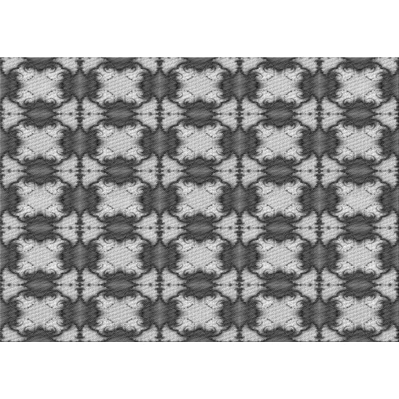 Ahgly Company Machine Washable Indoor Rectangle Transitional Gray Cloud Gray Area Rugs, 8' x 10'