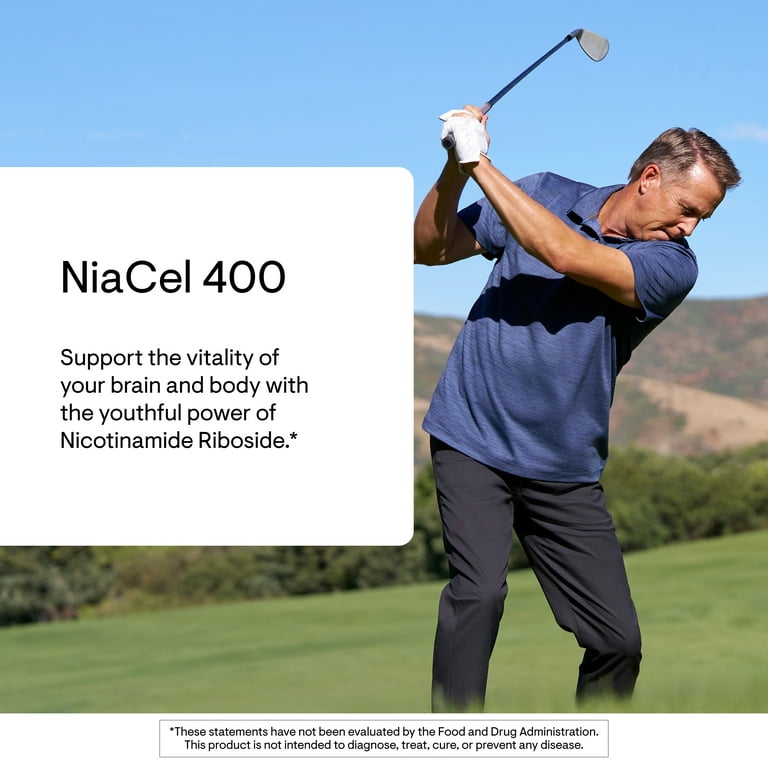 Thorne NiaCel 400 Supplement Capsules for Exercise Efficiency