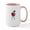 White/Pink Inside, variant on CafePress - Revolution Apple Mugs - 15 oz Ceramic Large White Novelty Mug