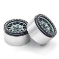 thumbnail image 4 of 4pcs Metal Alloy 19 Beadlock Wheel Rim Wheel Hub for 1:10 Scale RC Crawler Axial SCX10 90046 AXI03007 Traxxas TRX4 Tamiya MST, 4 of 5