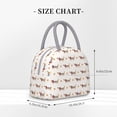 thumbnail image 2 of Easygdp Dachshund Dog Puppy Bolsa de Almuerzo Insulada Grande, Forro de Aluminio, Diseño Espacioso, a Prueba de Fugas, Ideal para Trabajo, Picnics, Viajes y Actividades al Aire Libre, 2 of 6